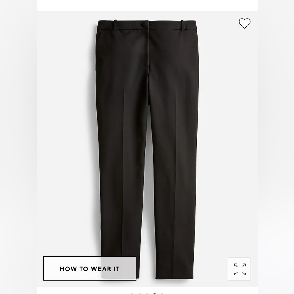 J. Crew Tall high-rise Cameron pant in four-season stretch